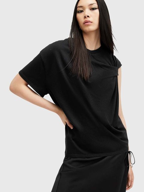 AllSaints t-shirt bawełniany ONYX TWIST - zdjęcie produktu nr 1