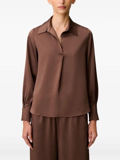 Claudie Pierlot long-sleeve top - Brown