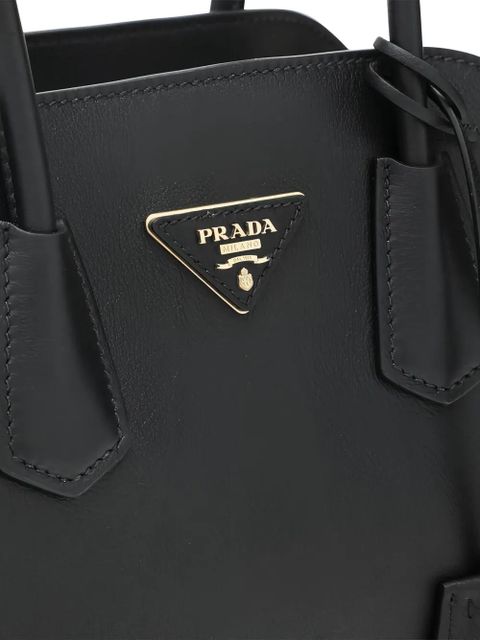 Prada triangle-logo tote bag - Black