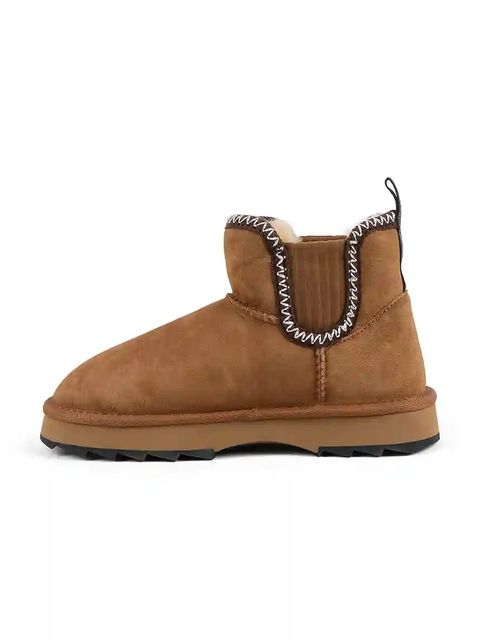 Emu Australia śniegowce zamszowe Higgie kolor brązowy W13198