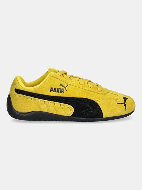 Puma sneakersy zamszowe Speedcat OG kolor żółty 398846 - zdjęcie produktu nr 2