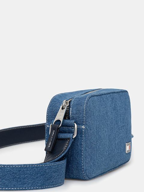 Tommy Jeans torebka jeansowa kolor granatowy AW0AW17874 - zdjęcie produktu nr 2