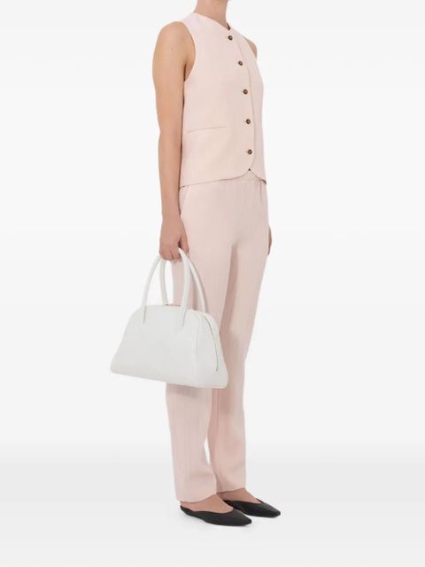 LouLou de Saison button welt pocket waistcoat - Pink