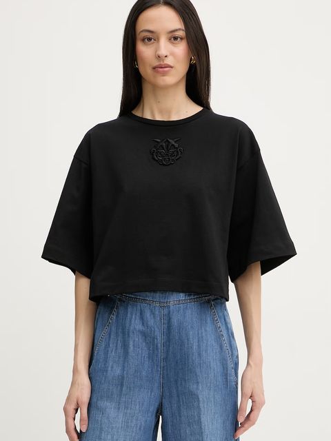Pinko t-shirt damski bawełniany - zdjęcie produktu nr 1