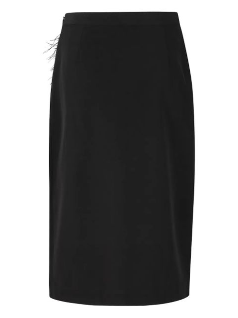Essentiel Antwerp sequin-embellishment midi skirt - Black - zdjęcie produktu nr 2