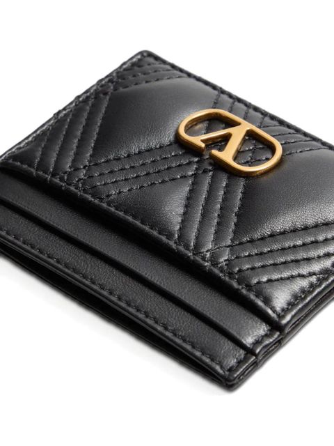 Valentino Garavani Quiltie 67 cardholder - Black