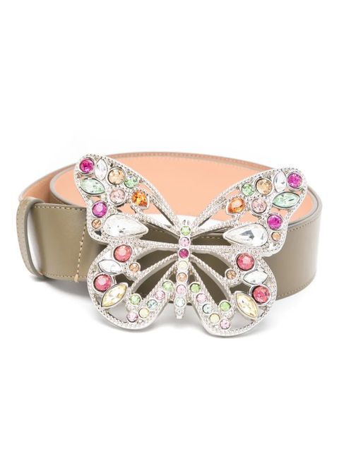 Blumarine butterfly-buckle belt - Green - zdjęcie produktu nr 1