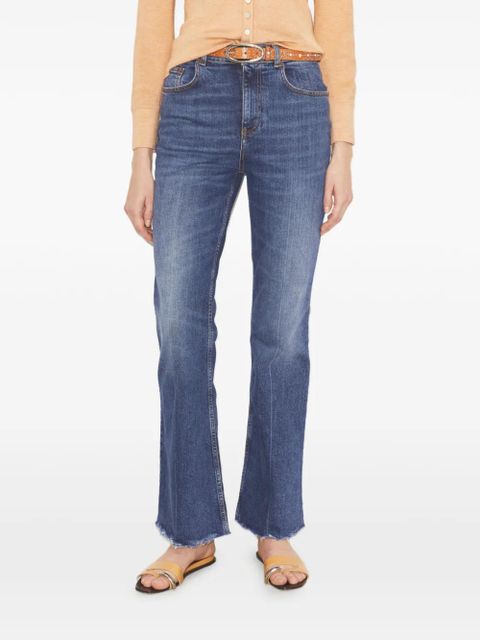 Tory Burch bootcut jean - Blue
