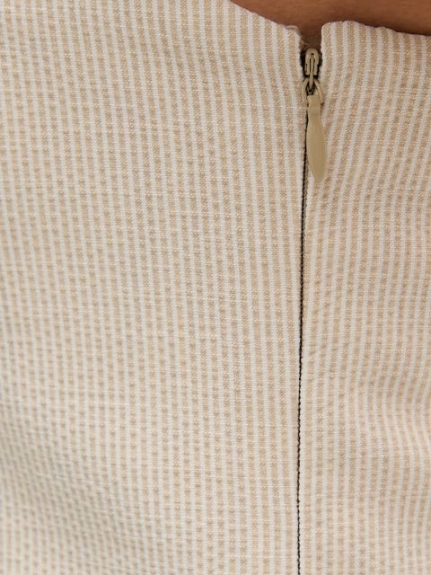 Dkny bluzka damska kolor beżowy UD5JS043