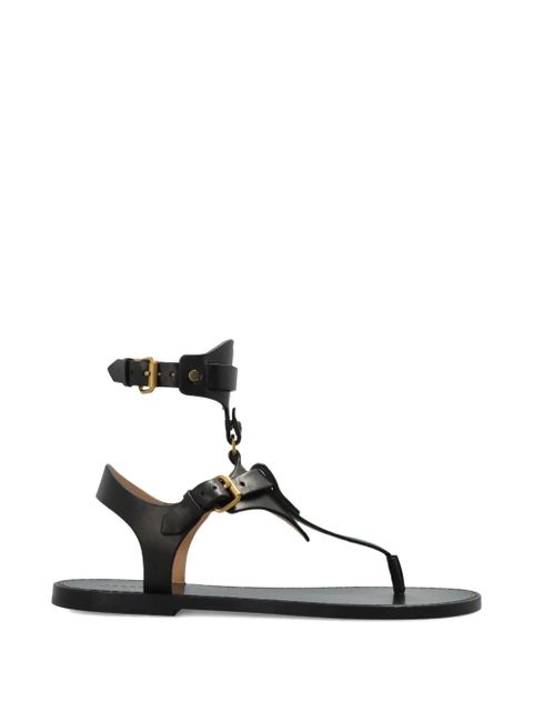 ISABEL MARANT buckle strap sandals - Black - zdjęcie produktu nr 1
