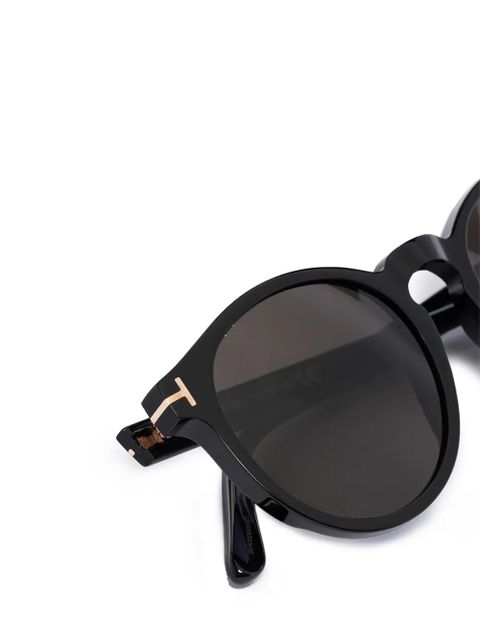 TOM FORD Eyewear round frame sunglasses - Black - zdjęcie produktu nr 2