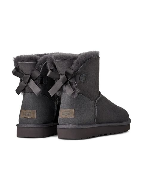 UGG śniegowce Mini Bailey Bow II kolor szary 1016501.OBS - zdjęcie produktu nr 2