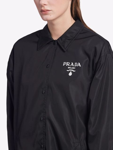 Prada Re-Nylon overshirt jacket - Black