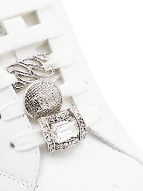 Casadei platform lace-up sneakers - White