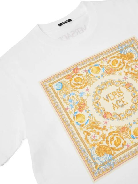 Versace Underwater Barocco T-Shirt - White - zdjęcie produktu nr 2