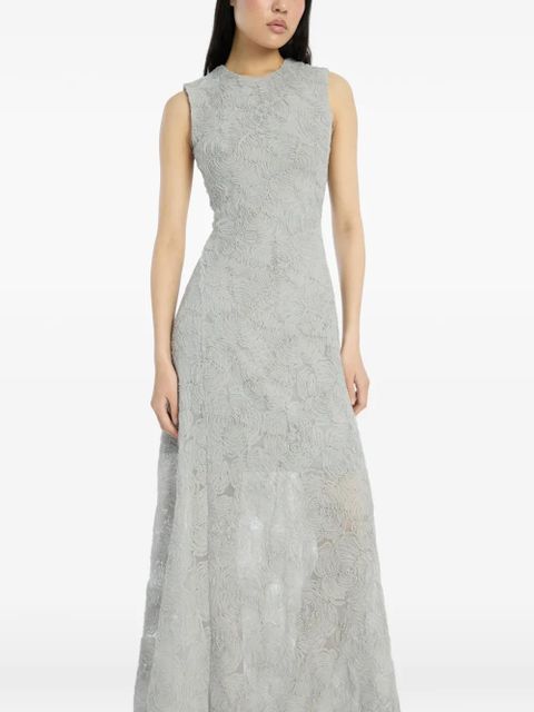 ROTATE BIRGER CHRISTENSEN floral-pattern maxi dress - Grey