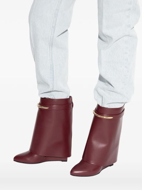 Givenchy Shark Lock boots - Red - zdjęcie produktu nr 1