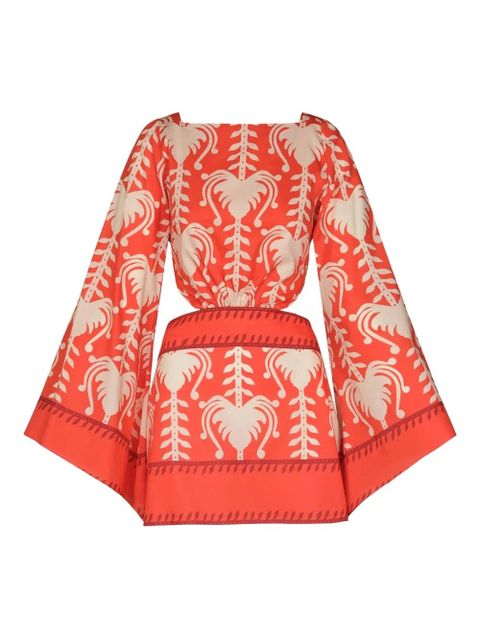 Johanna Ortiz Words of Wisdom dress - Red - zdjęcie produktu nr 1