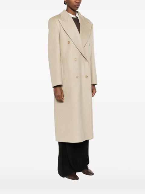 The Row Hariet double-breasted coat - Neutrals