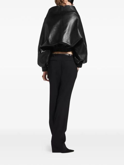 Balenciaga wrap wide-sleeve jacket - Black