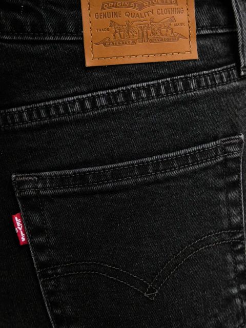 Levi's jeansy 725 AUTHENTIC KICK BOOT damskie high waist 001W1