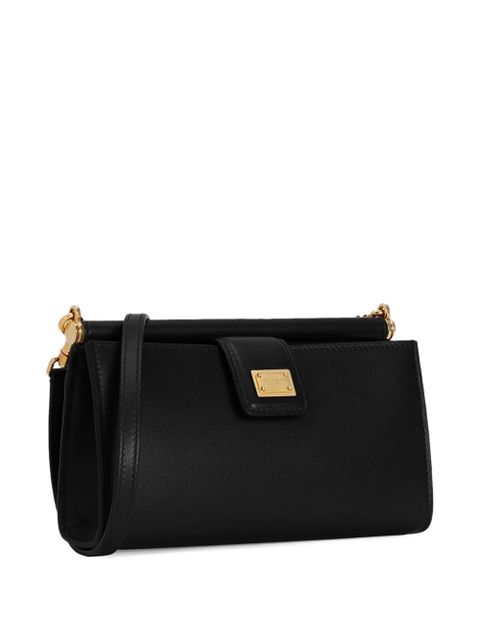 Dolce & Gabbana leather shoulder bag - Black