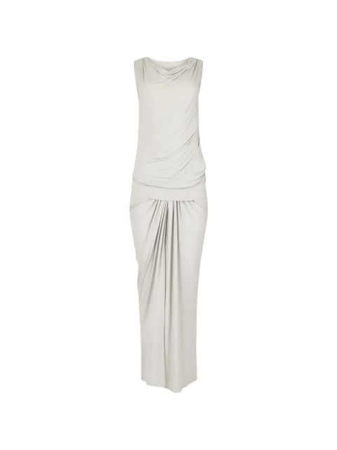 ENTIRE STUDIOS cowl draped midi dress - Neutrals - zdjęcie produktu nr 1