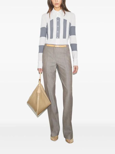 Tory Burch high-waisted tailored trousers - Grey - zdjęcie produktu nr 2