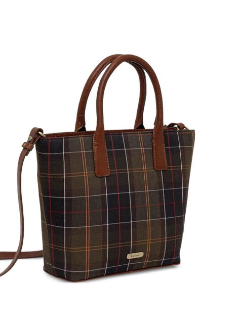Barbour Birch tartan-pattern tote bag - Brown - zdjęcie produktu nr 2