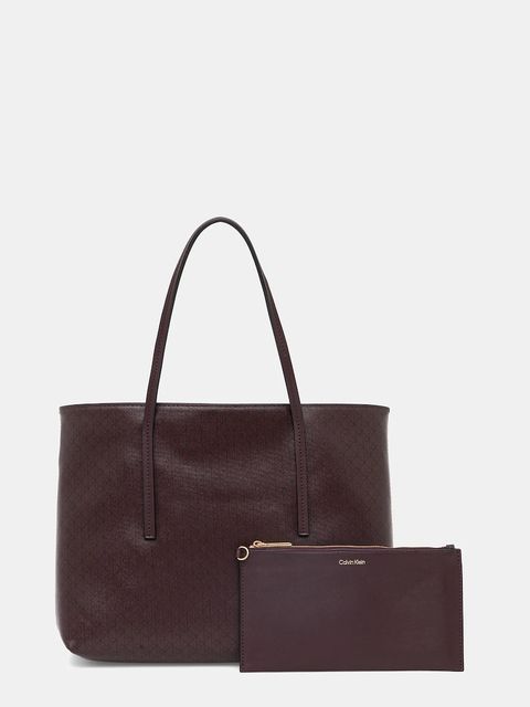 Calvin Klein torebka kolor brązowy LV04F3267G - zdjęcie produktu nr 1