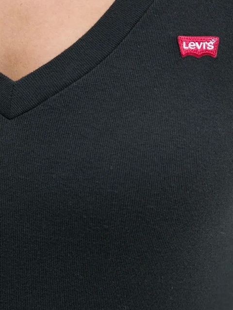 Levi's longsleeve bawełniany kolor czarny A9330
