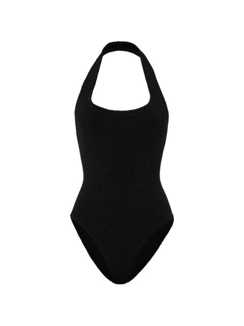 Hunza G Sandy round-neck swimsuit - Black - zdjęcie produktu nr 1
