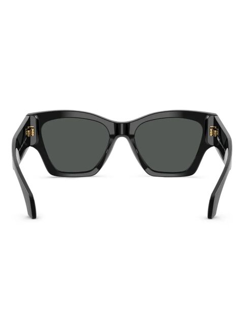 Versace Eyewear logo-print sunglasses - Black