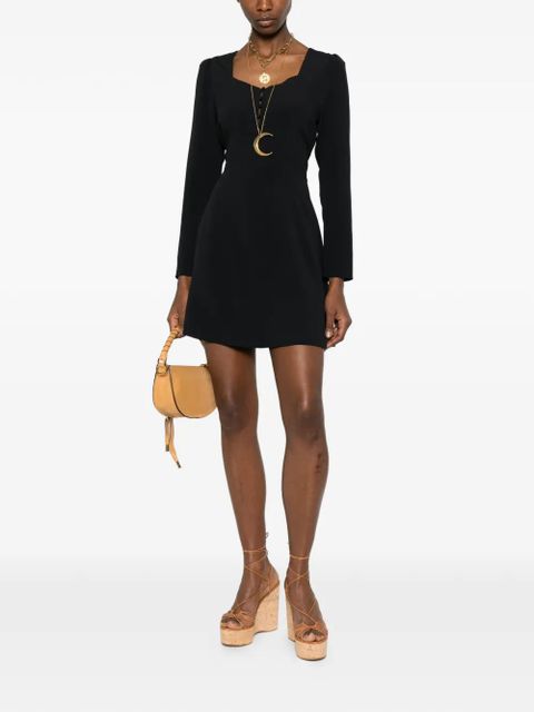 Chloé tie-waist mini dress - Black - zdjęcie produktu nr 2