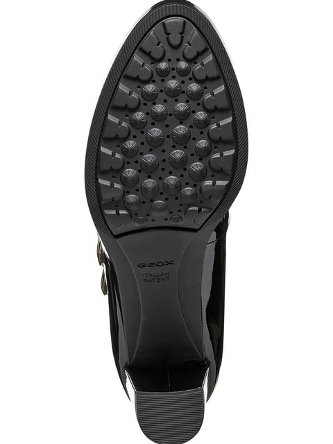 Geox szpilki D WALK PLEASURE 60 kolor czarny na słupku D56TEA 00066 C9999