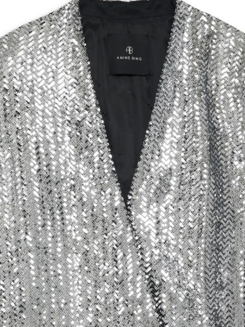 ANINE BING Veneda dress - Silver