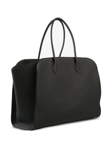 The Row Marlo leather tote bag - Black - zdjęcie produktu nr 2