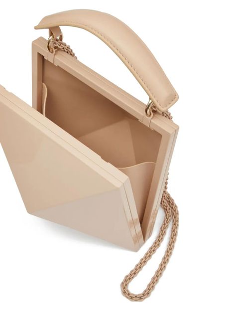 Valentino Garavani geometric clutch bag - Neutrals - zdjęcie produktu nr 2