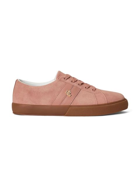 Lauren Ralph Lauren Janson II sneakersy damskie skórzane - zdjęcie produktu nr 1