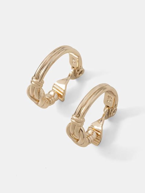 Lauren Ralph Lauren klipsy damskie metalowe - zdjęcie produktu nr 2