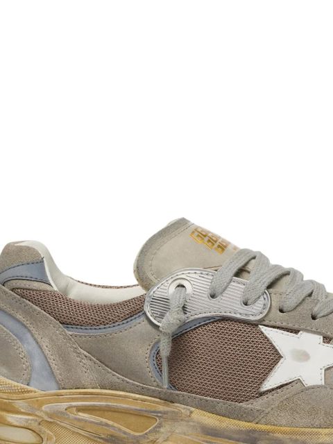 Golden Goose lace-up star-detail sneakers - Grey