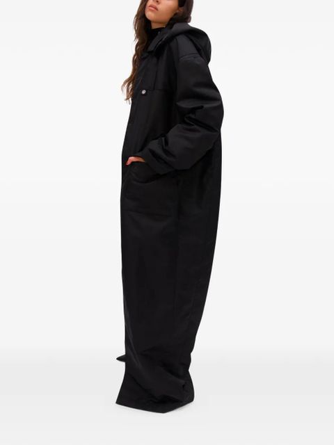 AREA hooded duster - Black