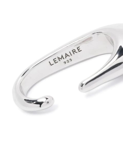 LEMAIRE Long Drop gold-plated ear cuff - Silver