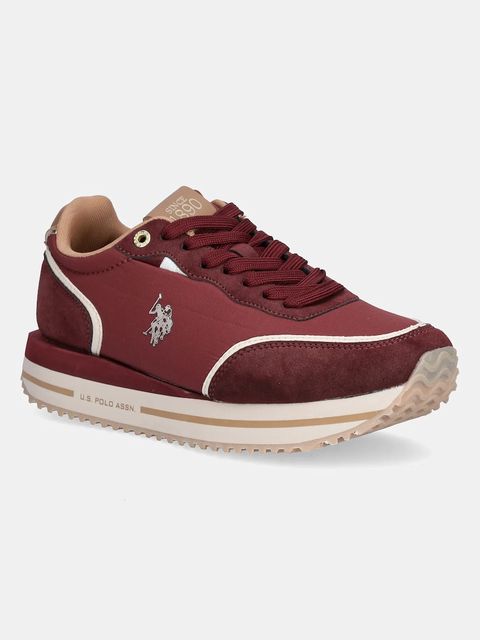 U.S. Polo Assn. sneakersy SACHA009E damskie kolor bordowy SACHA009W/ENH3 - zdjęcie produktu nr 1
