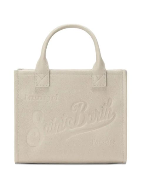MC2 Saint Barth midi Vanity embossed-logo tote bag - Neutrals - zdjęcie produktu nr 1