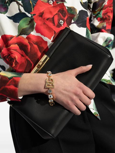 Dolce & Gabbana logo-plaque bracelet - Gold - zdjęcie produktu nr 2