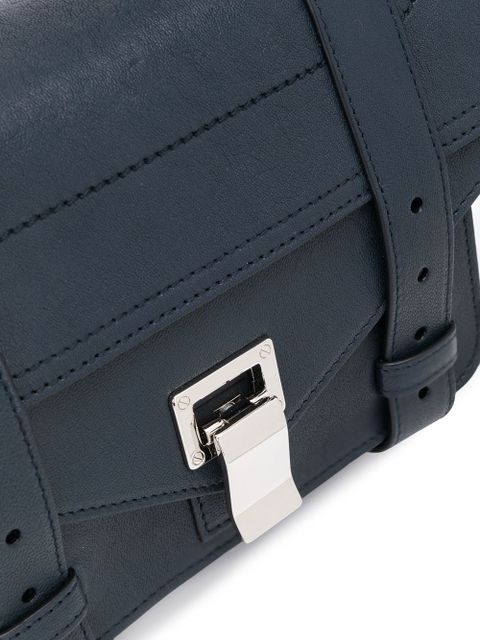 Proenza Schouler tiny logo-tag cross-body bag - Blue