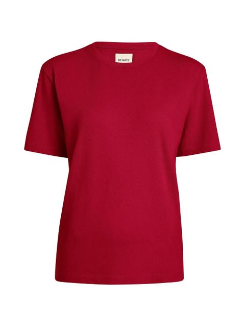 KHAITE Mae T-shirt - Red - zdjęcie produktu nr 1
