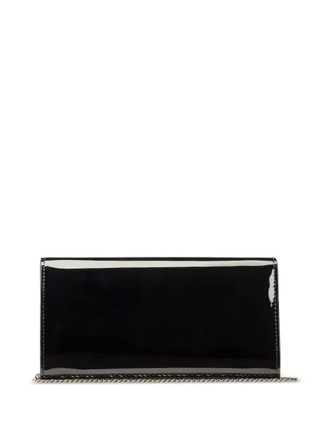 Jimmy Choo Emmie chain-strap clutch bag - Black