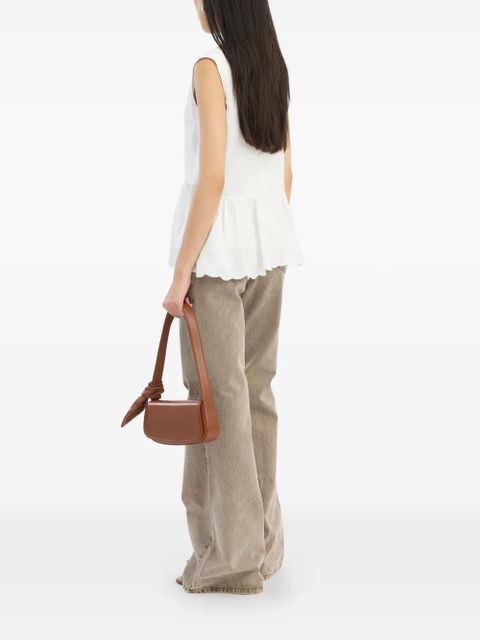 ROTATE BIRGER CHRISTENSEN high-waisted flared jeans - Grey